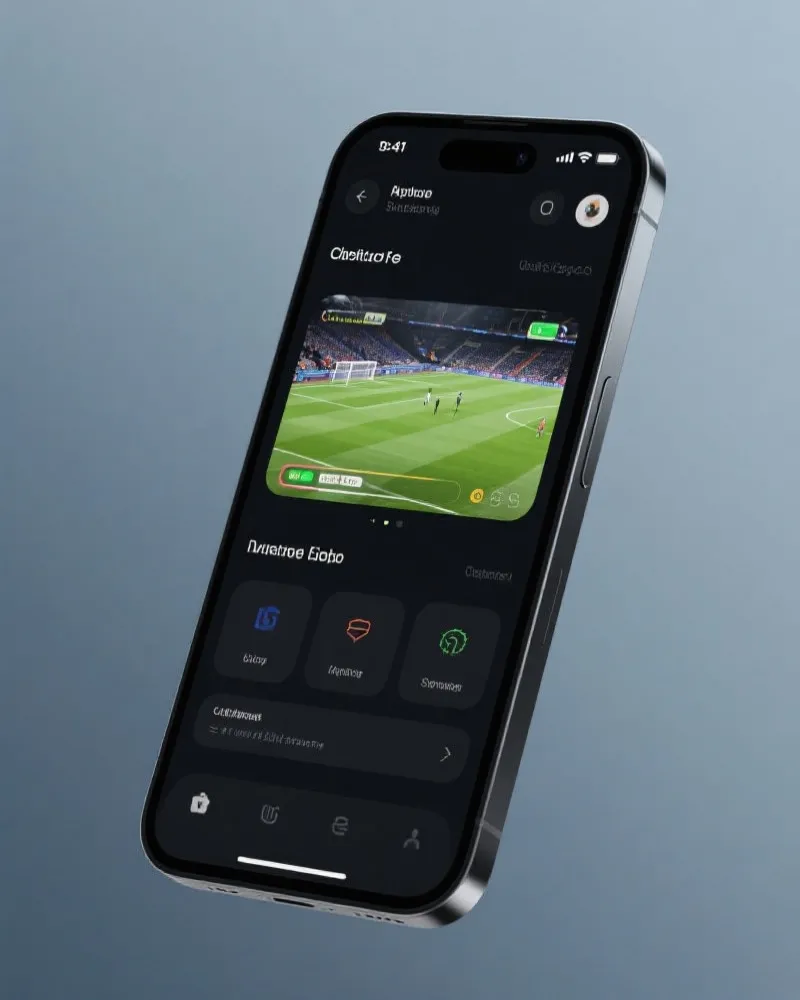 极速直播App界面展示